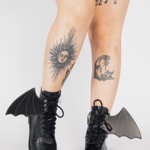 Acessório para Sapato Asas de Morcego