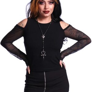 Blusa Canelada Ombro a Ombro Selkie