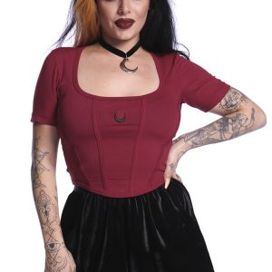 Blusa Corpete Vinho Akasha