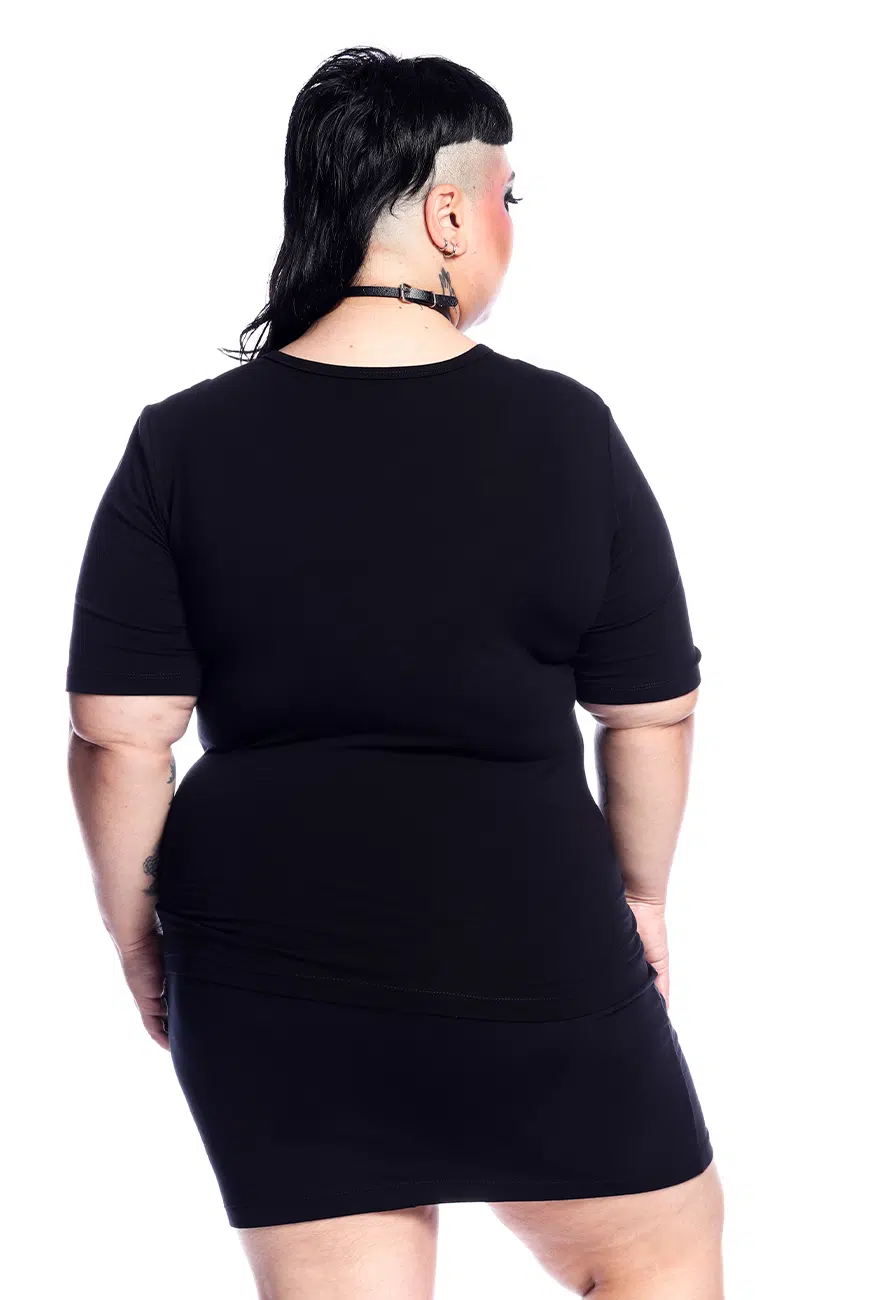 Blusa Manga Curta Pentagrama - Imagem 7