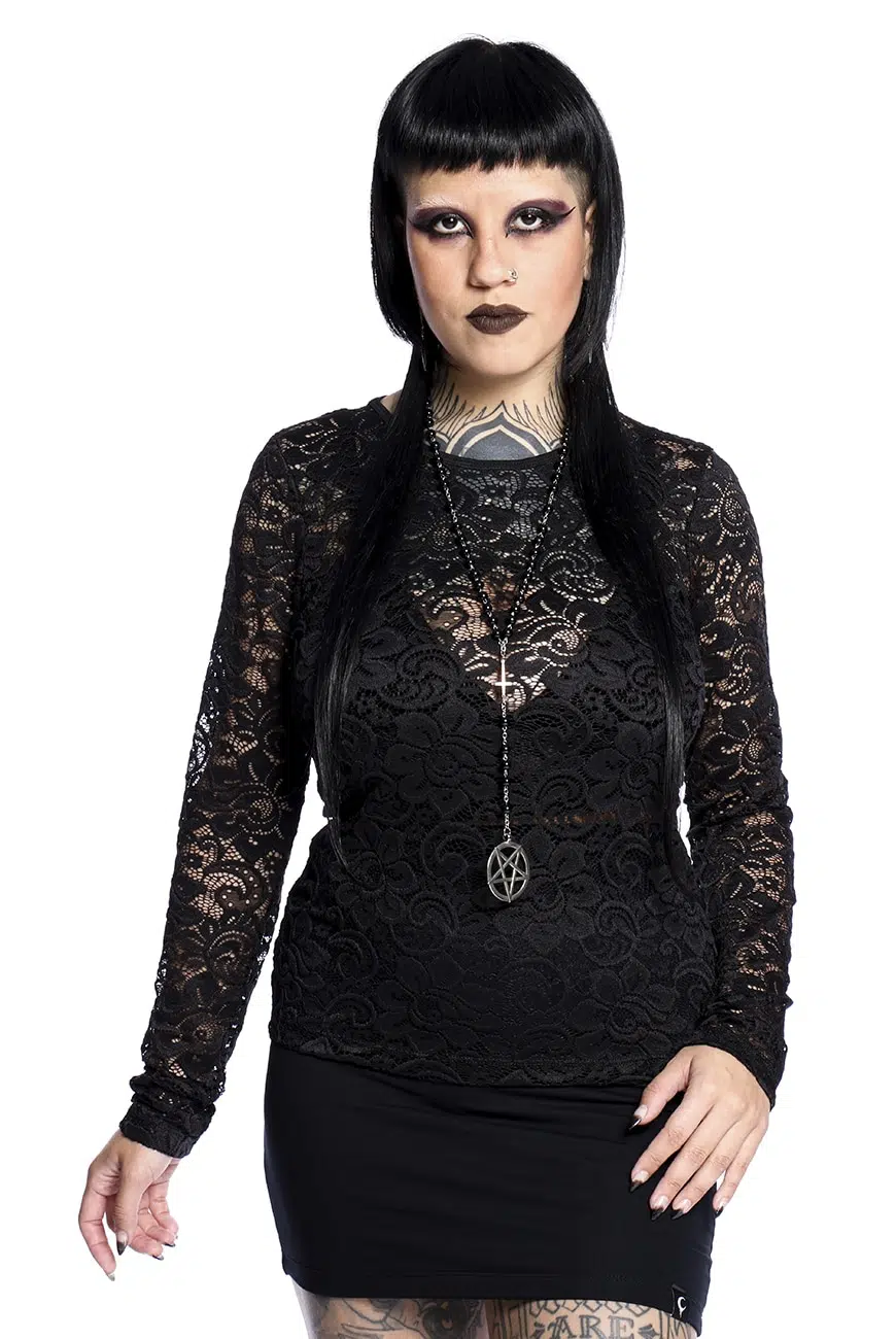 blusa-manga-longa-shadow-renda-00.jpg Blusa Manga Longa Shadow Renda - Imagem 1