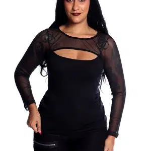 Blusa Manga Longa Siren Tule