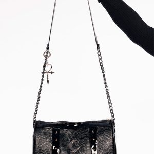 Bolsa Baú Preta Medusa