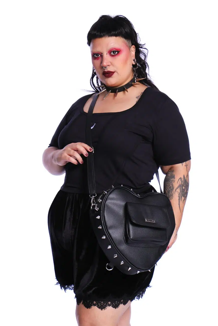 Bolsa Mochila Spikes Heartbreaker - Imagem 5