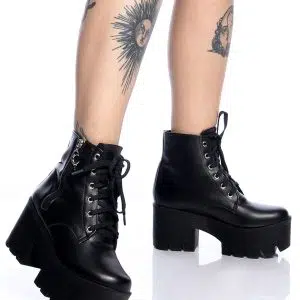 Bota Coturno Black Lady