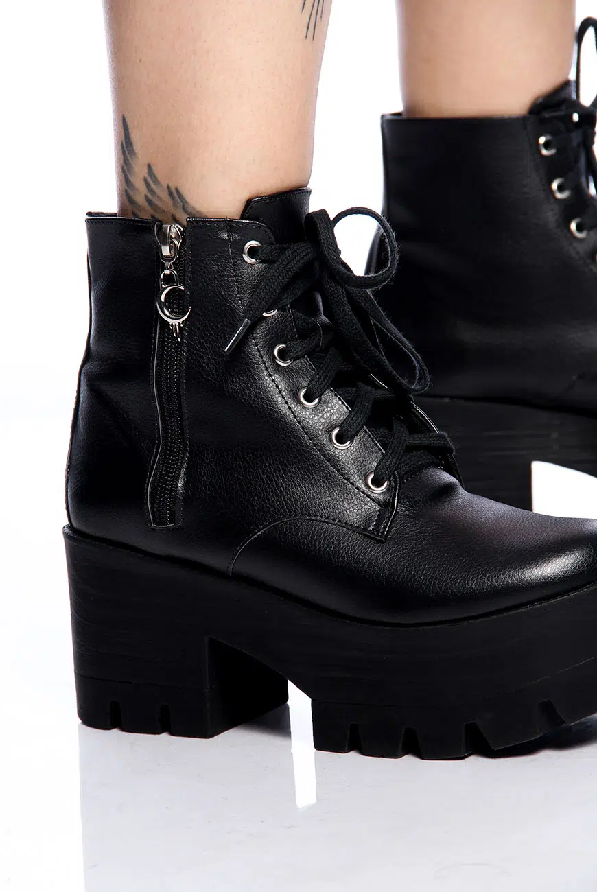 Bota Coturno Black Lady - Imagem 6