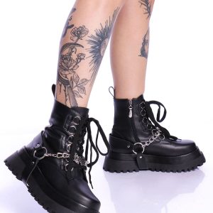 Bota Coturno Tratorado Max Doom