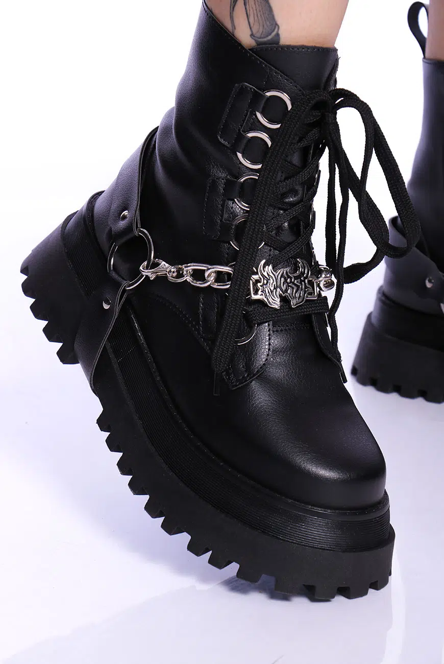 Bota Coturno Tratorado Max Doom - Imagem 7