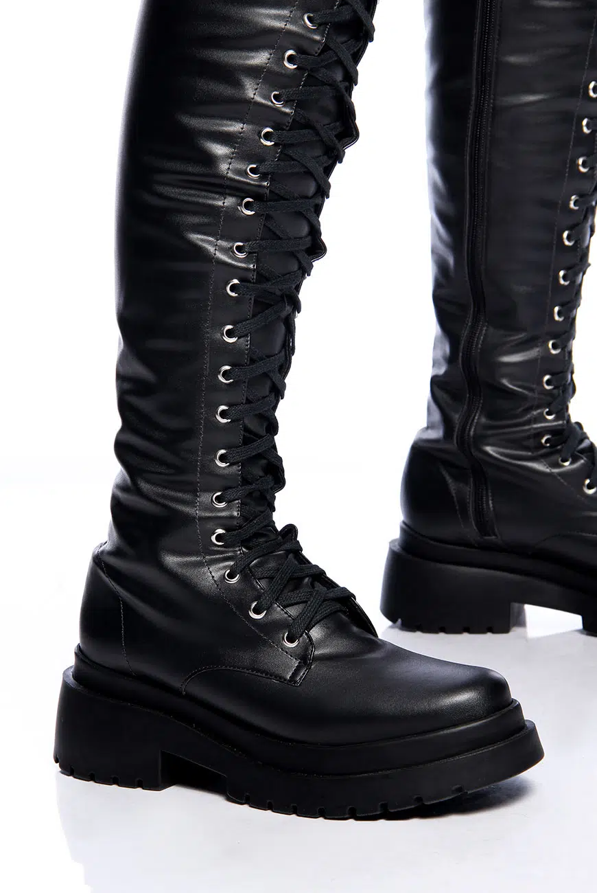 Bota Over The Knee Tratorada Leviathan - Imagem 7