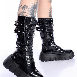 Bota Tratorada Cano Alto Spikes Rebel