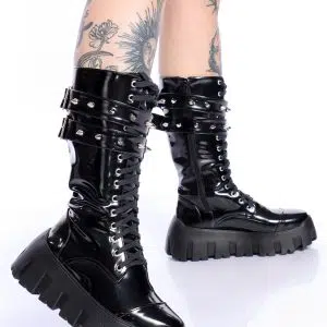 Bota Tratorada Cano Alto Spikes Rebel
