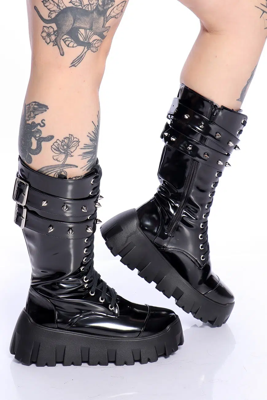 Bota Tratorada Cano Alto Spikes Rebel - Imagem 4