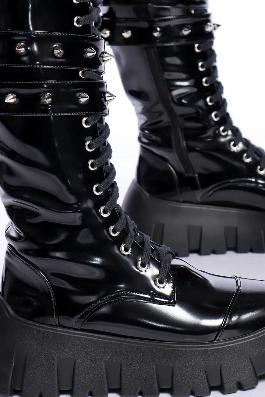 Bota Tratorada Cano Alto Spikes Rebel - Imagem 6