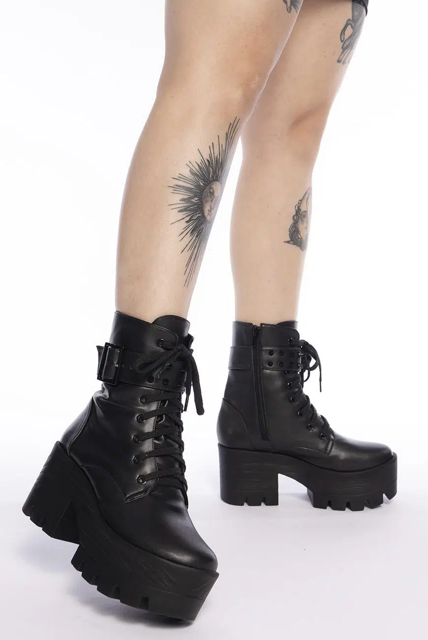 Bota Coturno Grimes Psycho - Imagem 1