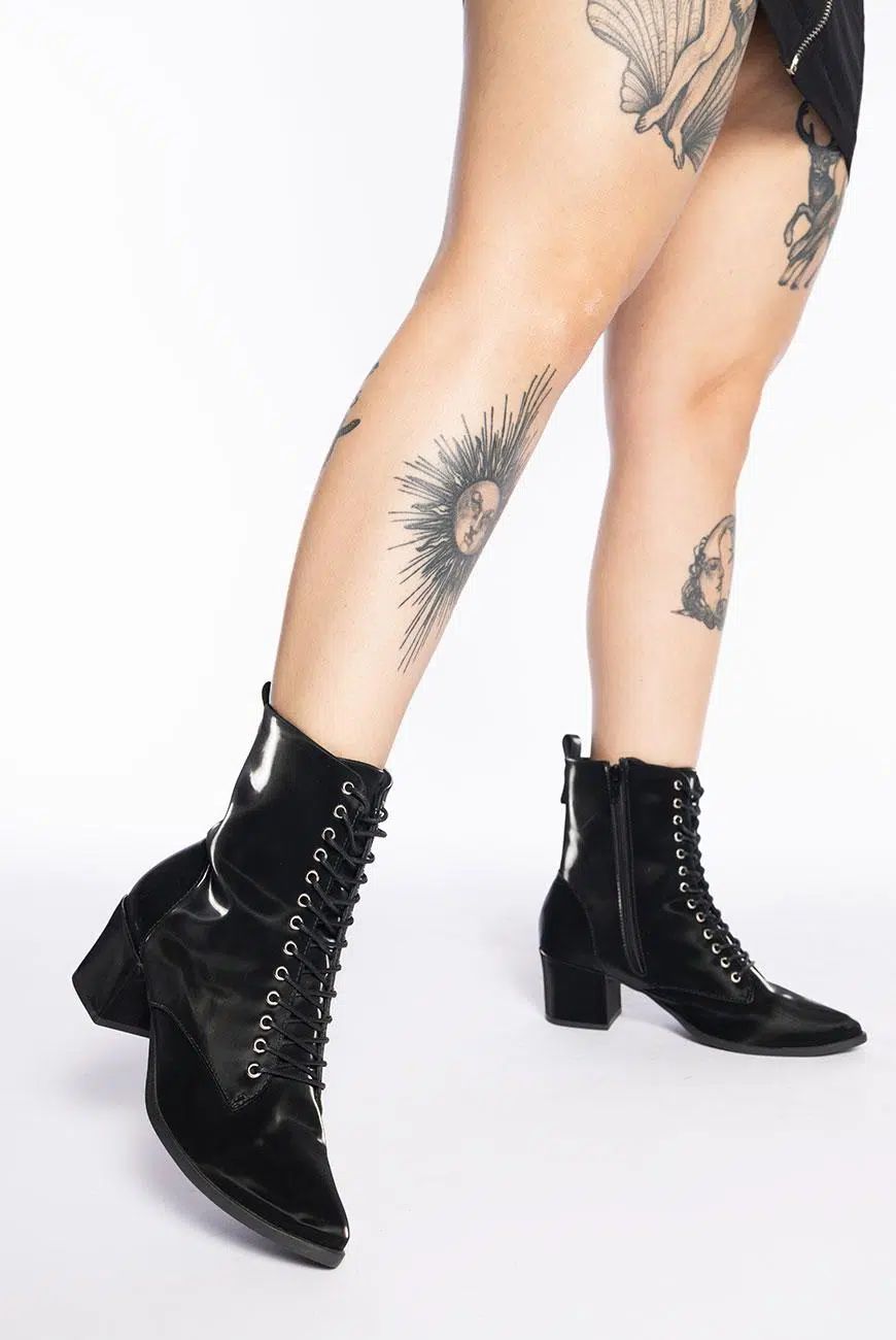 Bota Coturno Vegana Witchy - Imagem 1