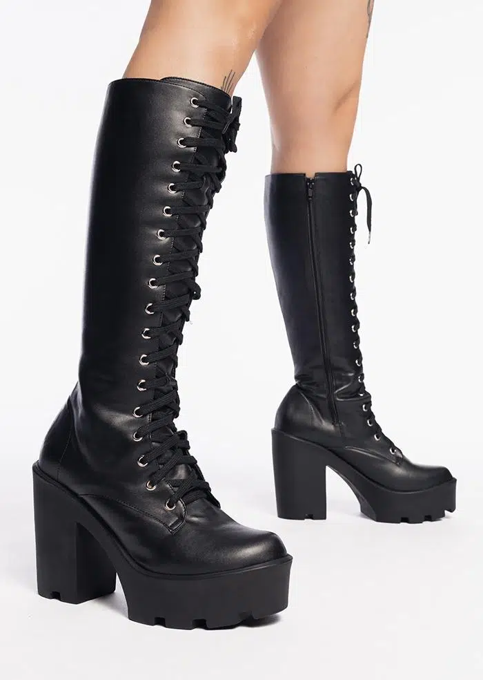 Bota Vegana Cano Alto Kali - Imagem 6
