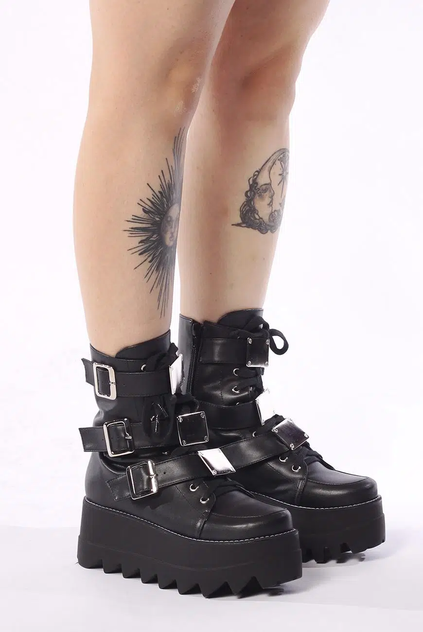 Bota Vegana Plataforma Neuro Nyx - Imagem 2