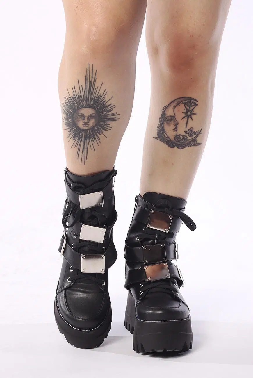 Bota Vegana Plataforma Neuro Nyx - Imagem 3