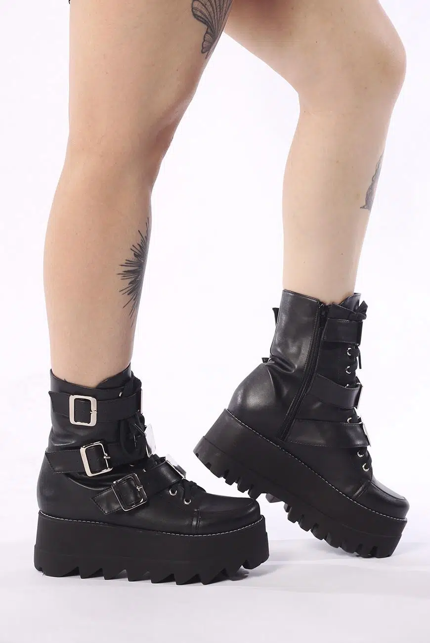 Bota Vegana Plataforma Neuro Nyx - Imagem 4