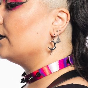 Brinco Argola Moon Pride