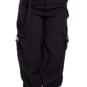 Calça Baggy Preta Obsidian