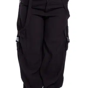 Calça Baggy Preta Obsidian