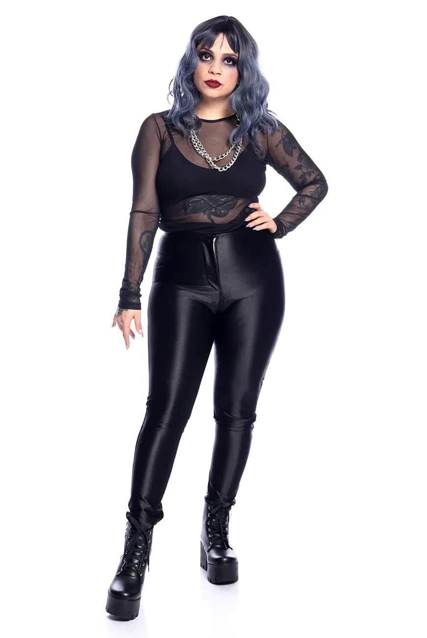 Calça Cintura Alta Disco Pants - Imagem 4