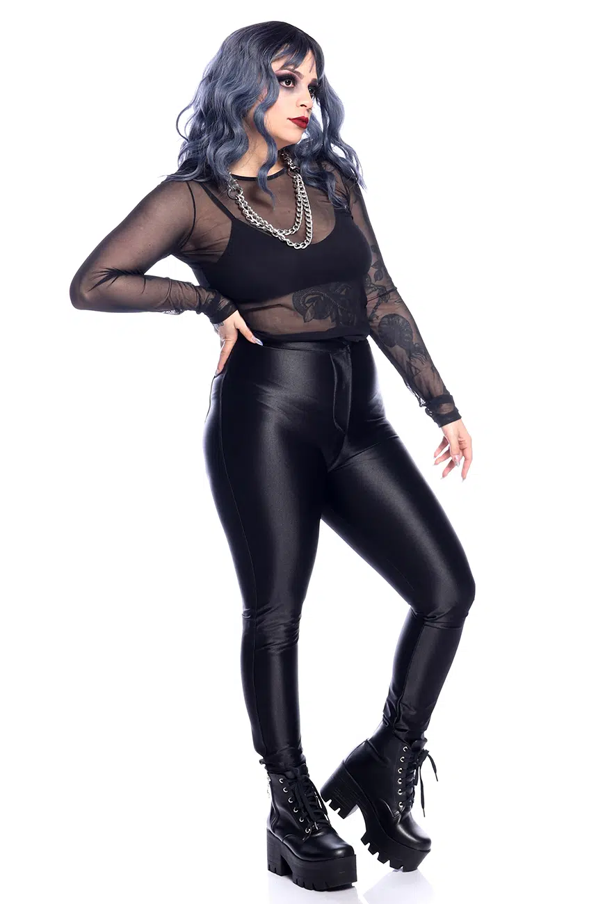 Calça Cintura Alta Disco Pants - Imagem 6