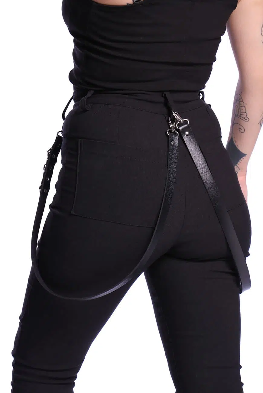 Calça Skinny Preta Obscure - Imagem 10