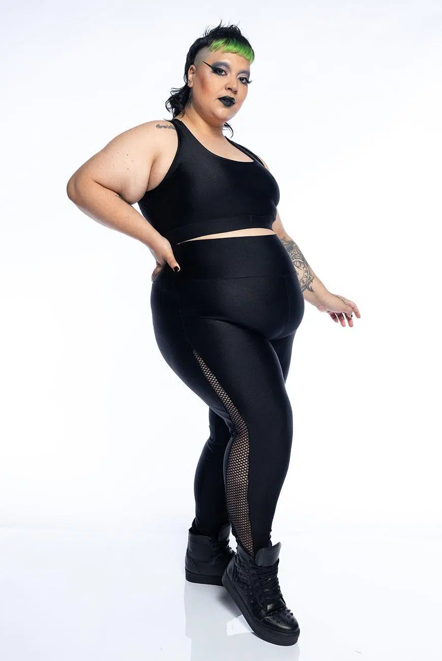 Calça Legging Arrastão - Imagem 5