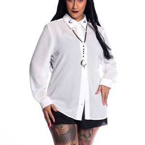 Camisa Manga Longa Black Moon Off White