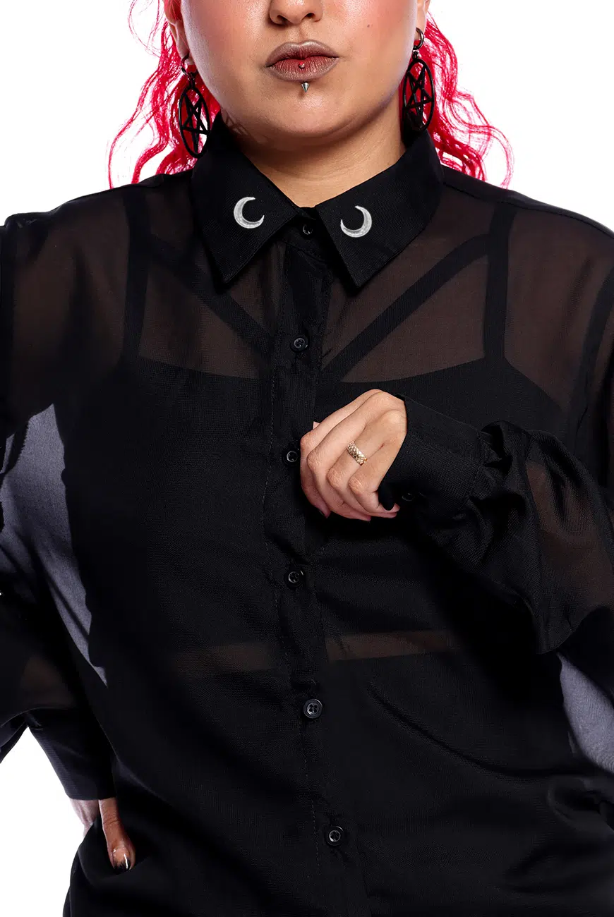 Camisa Manga Longa Silver Moon - Imagem 11