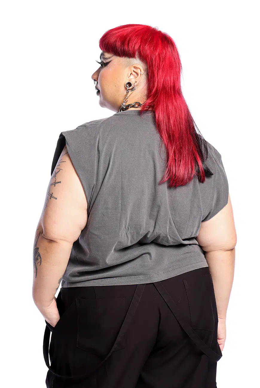 Camiseta Cropped Estonada Freak - Imagem 9