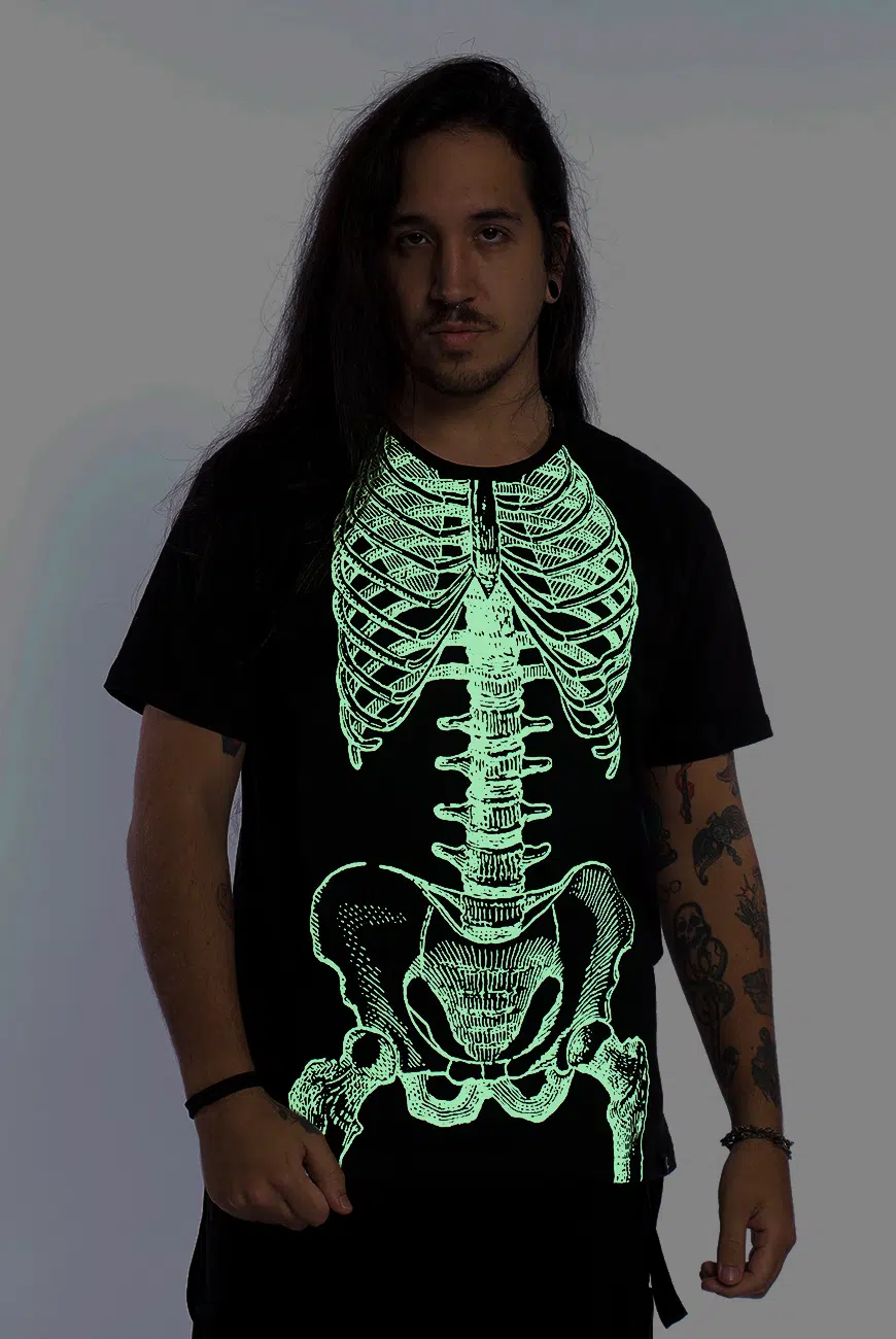 Camiseta Esqueleto - Imagem 7