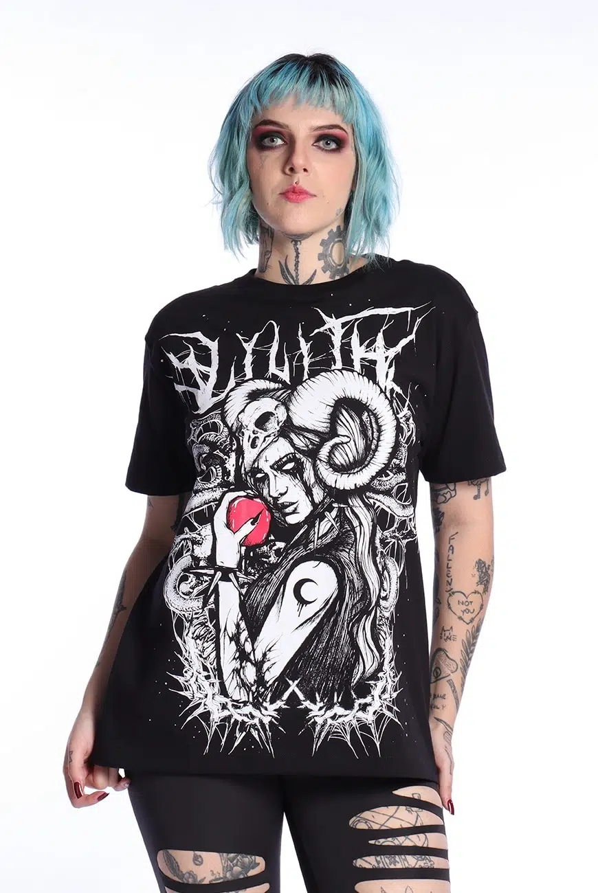 Camiseta Unissex Oversized Lilith - Imagem 1