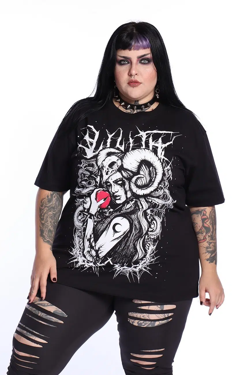 Camiseta Unissex Oversized Lilith - Imagem 3