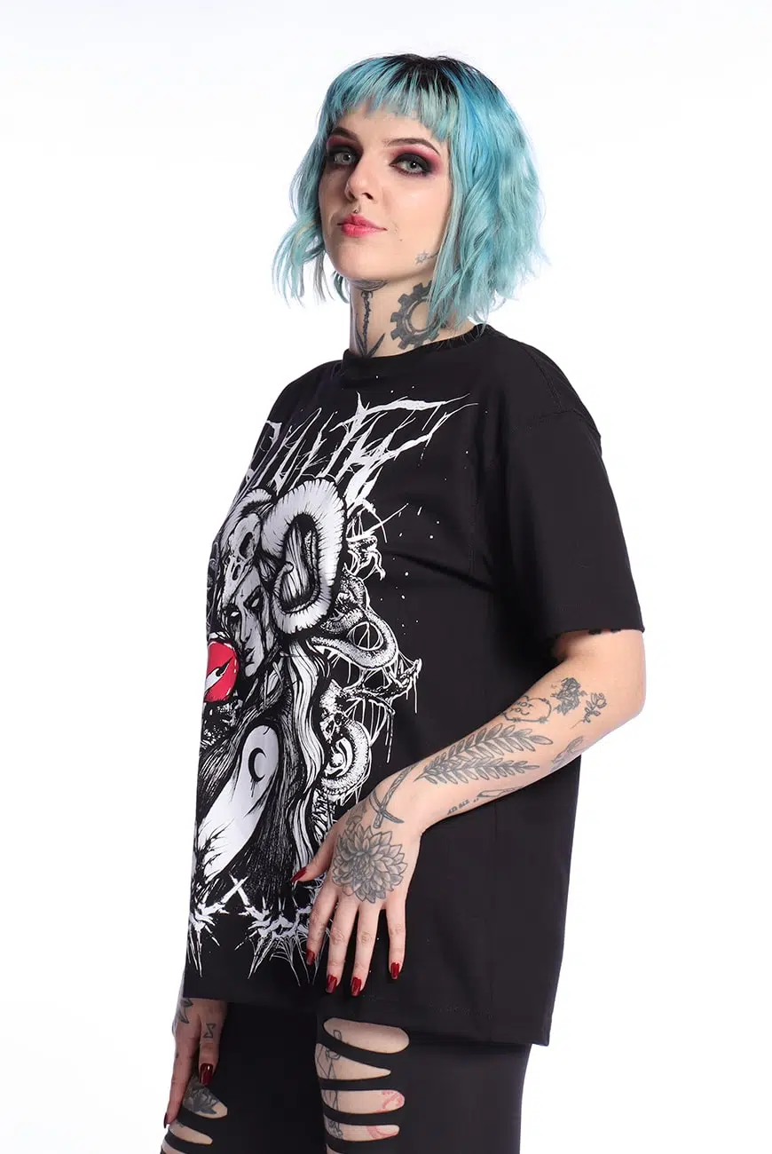 Camiseta Unissex Oversized Lilith - Imagem 7