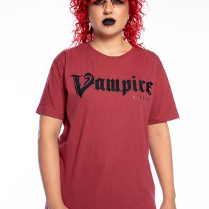 Camiseta Vinho Vampire