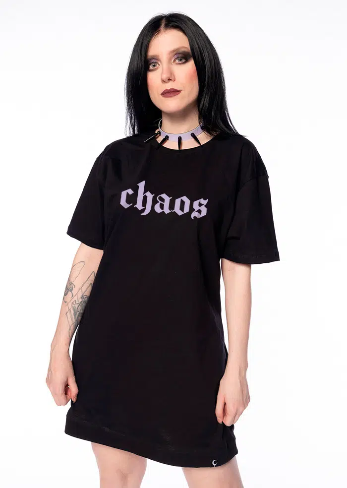 Vestido Camiseta Chaos - Imagem 1