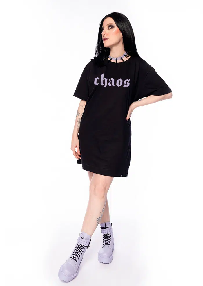 Vestido Camiseta Chaos - Imagem 2