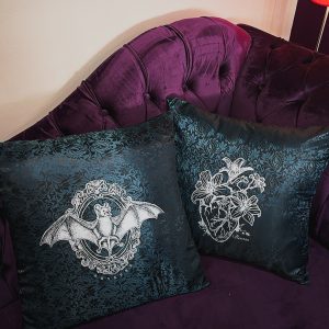 Kit Capa De Almofada Arabesco Verde