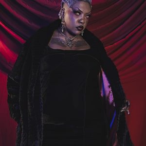 Casaco Longo Pelos Meia Noite