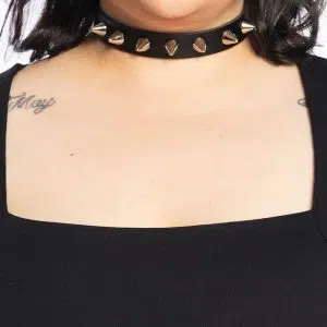 Gargantilha Choker Spikes Catwoman