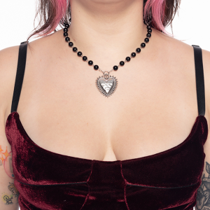 Colar Contas Coração Profano