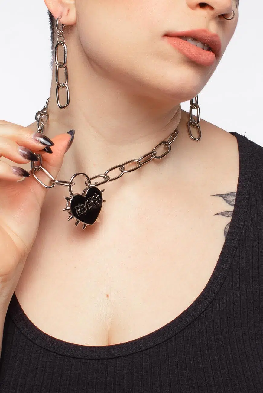 Colar Corrente Love Kills - Imagem 2