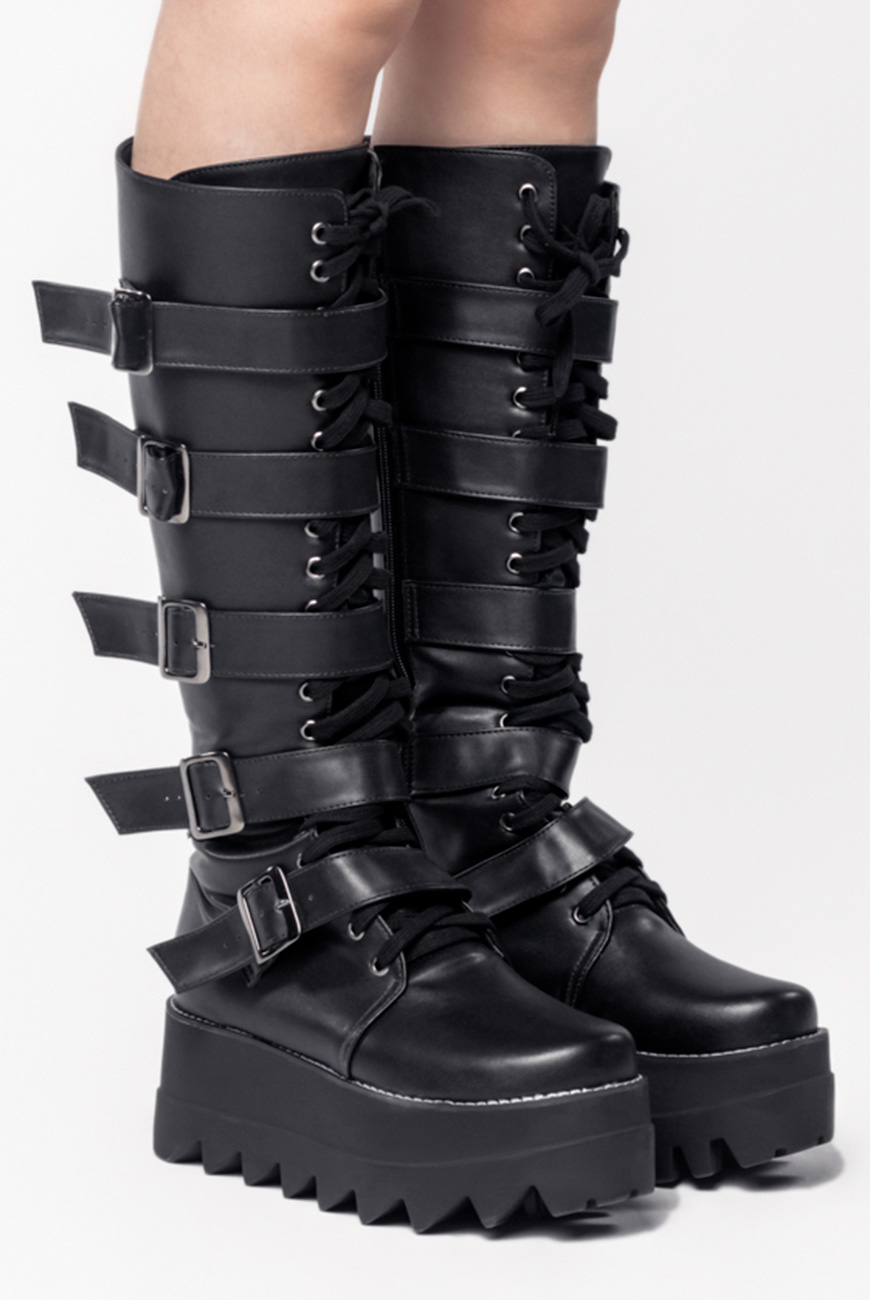 coturno-cano-alto-plataforma-synth-0_2-1.jpg Coturno Cano Alto Plataforma Synth - Imagem 1