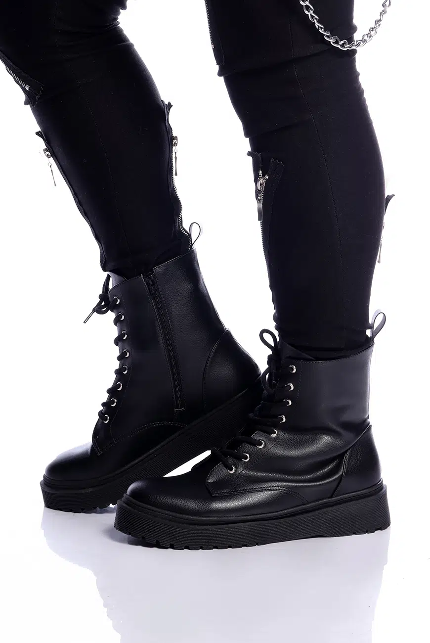 Coturno Unissex Chunky Preto - Imagem 7