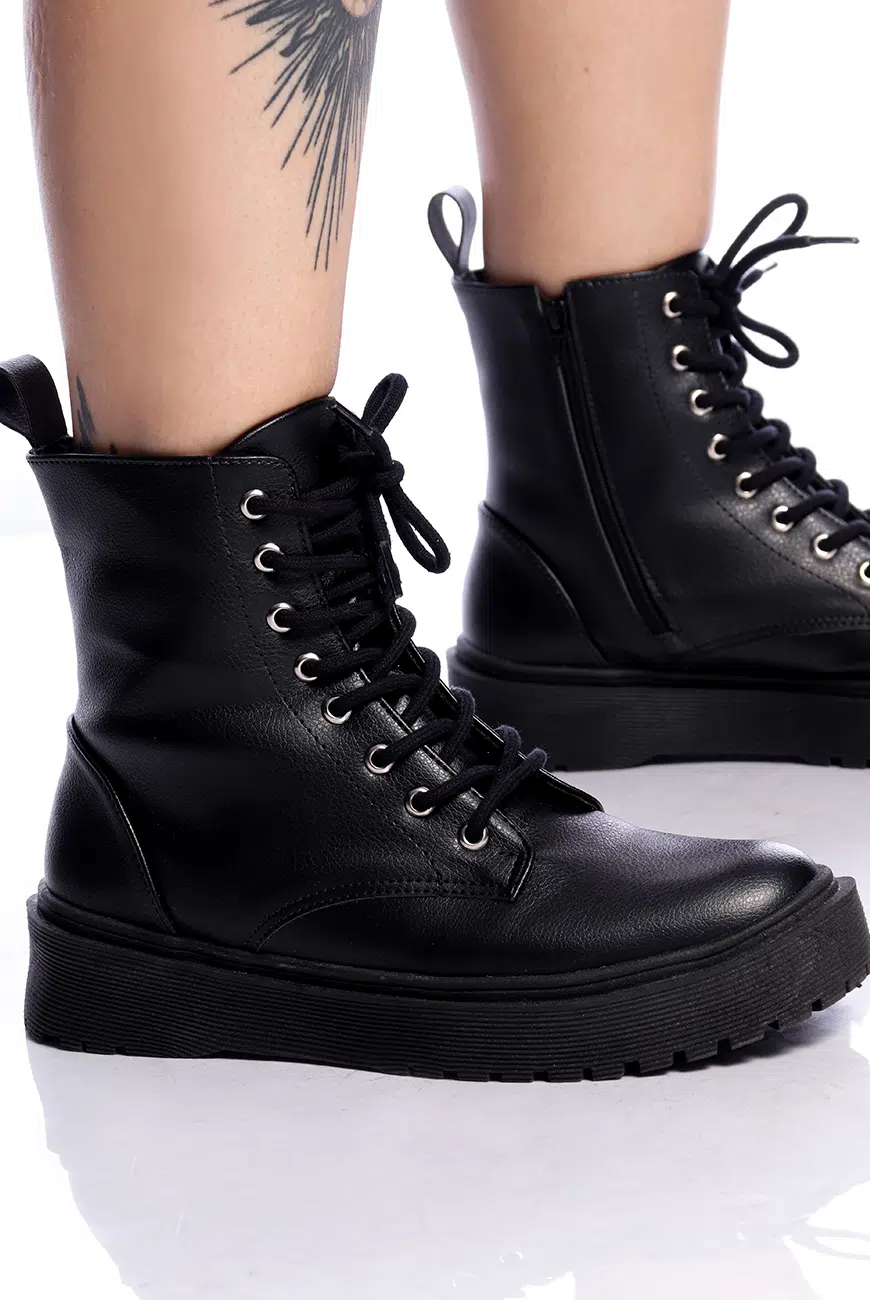Coturno Unissex Chunky Preto - Imagem 10