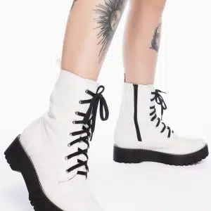 Coturno Chunky Branco Phantome