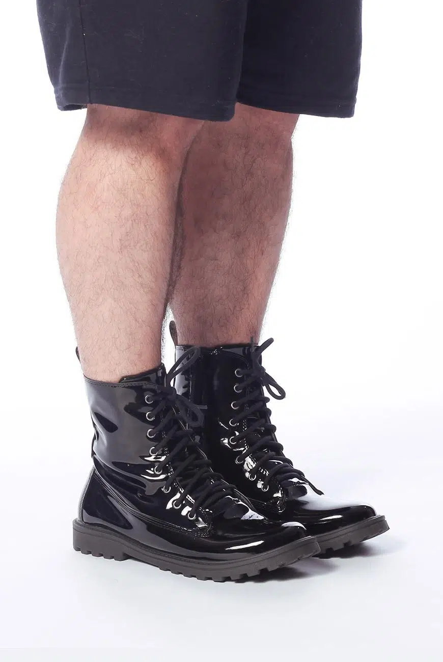 Coturno Unissex Neo Trad Verniz - Imagem 4